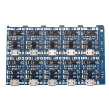 10Pcs 5V  USB 1A 18650 pour TP4056 Carte de Charge de Batterie au Lithium avec Module de Chargeur de Protection