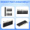 Universal 1 set = 8pcs / set 5pin Jack Plugs  for Laptop AC Power Adapter Tips Connectors for Computer Notebook 4