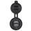 5V 4.8A Dual Usb Charger Socket Adapter Power Socket for 12V 24V Car Ship Rv 9