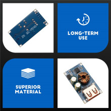 Usb Módulo Reductor 12V / 24V a Qc3.0 Tablero De Carga Del Teléfono Móvil De Carga Rápida Para Fcp Cargador Rápido