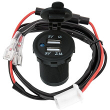 12V Doble Usb Encendedor De Cigarrillos Del Coche Cargador Divisor De Zócalo Adaptador De Enchufe De Alimentación