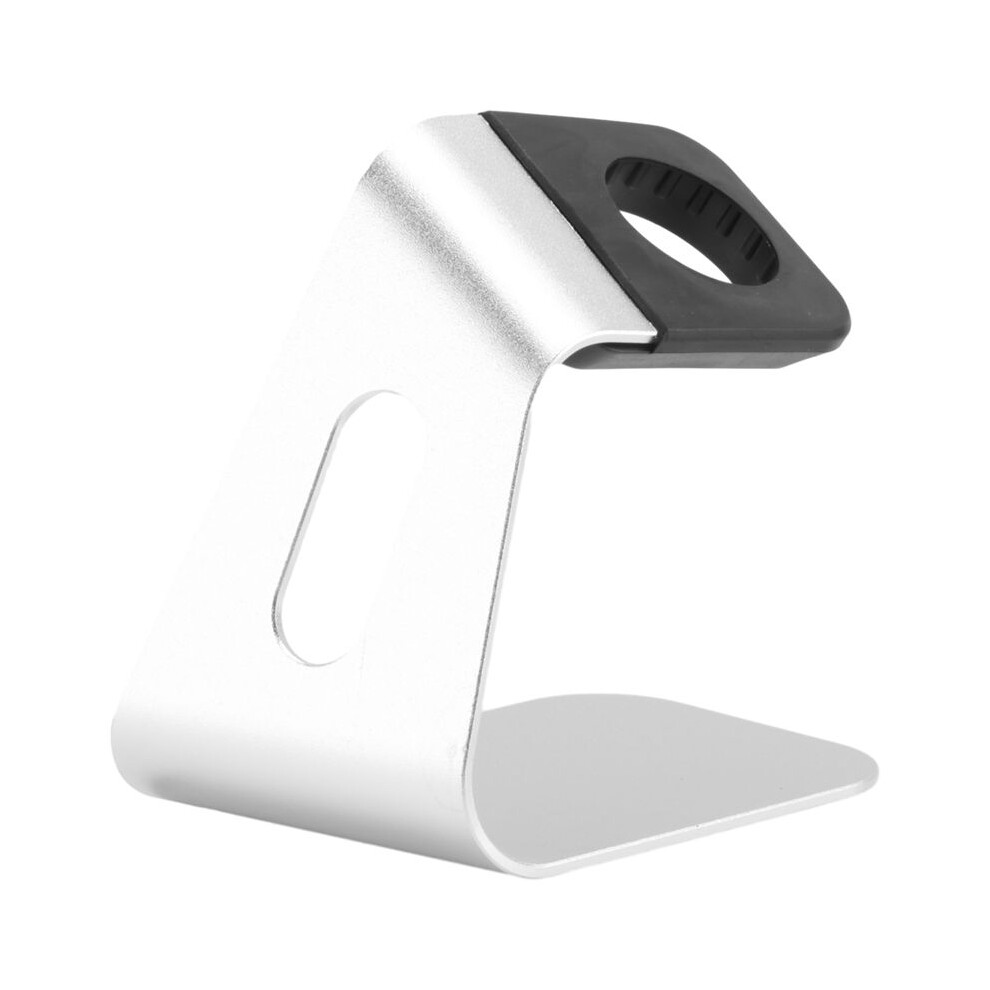 Smartwatch Holder Stand Universal Charger Dock For Watch For Iwatch 42Mm 38Mm Aluminum Alloy + Plastic Portable Charging Station(Silver) Silver 4711107312441