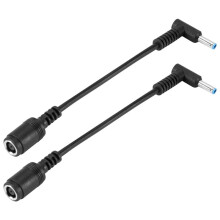 Adapter Power Supply 7.4x5.0mm to 4.5x3.0mm Tip Connector Converter for  Stream  Pavilion Envy Elitebook Split Chromebook Replacement Laptop