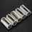Serial Connection Cylindrical 3x 1.5V AA Battery Plastic Holder 5 Pcs 4