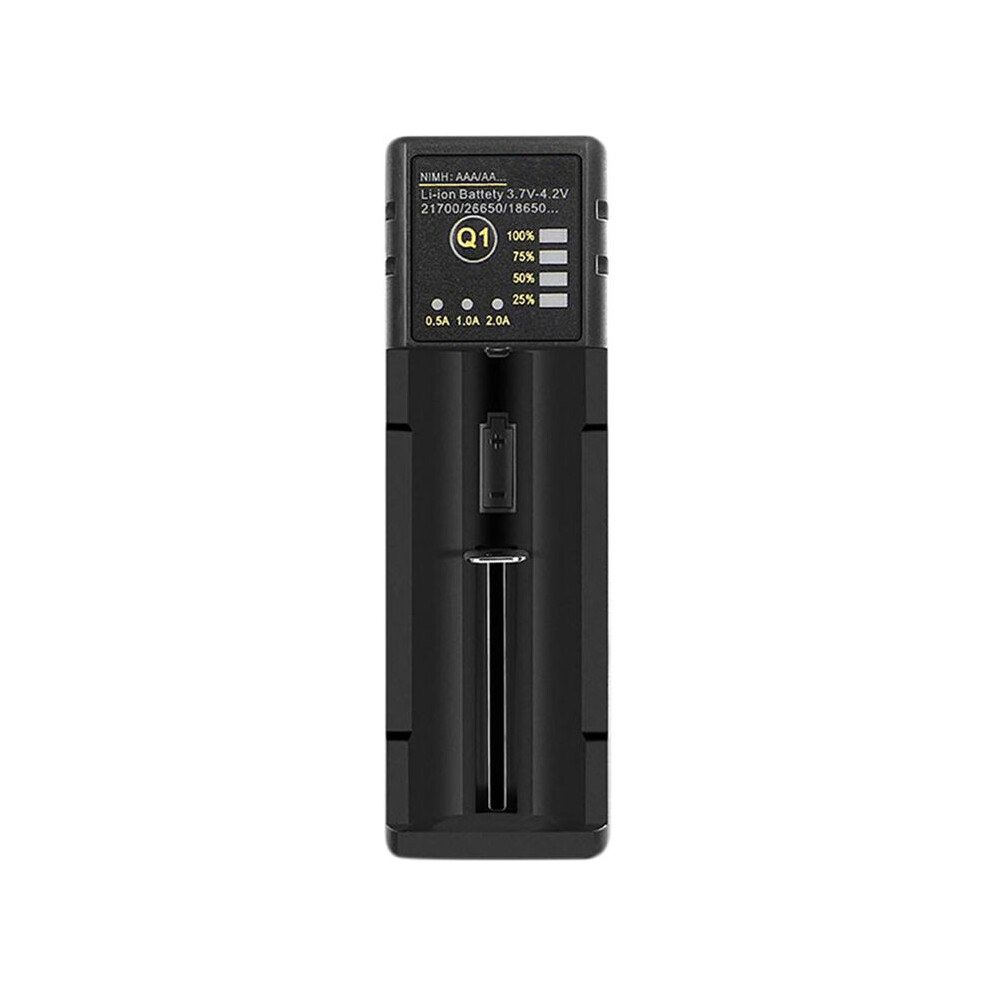 18650 Battery Charger 26650 Usb Nickel Hydrogen Aa Aaa 21700 Single Slot Lithium Battery Charger 6033075468868