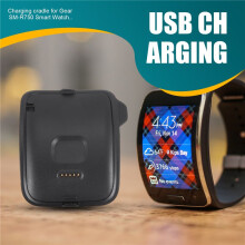 Per Il Caricabatterie Gear S R750, Supporto Per Caricabatterie Portatile Aggiornato Con Cavo di Ricarica USB Per  Gear S R750  Watch