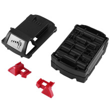 M18 Shell Li-Ion-Batteri Plastfodral Litiumbatteriskyddsfodral för 18V M18 48-11-1815 3Ah