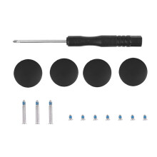 Juego de Destornilladores Inferiores de Pies de Goma con Tornillos para PRO A1278 A1286 A1297 13, 15, 17 (No para Pantallas Retina)