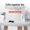 Cable Management Box, ABS Cable Organizer Cord Hider Box, Computer Power Lines, Route Cables, Under Desk Power Strip 2