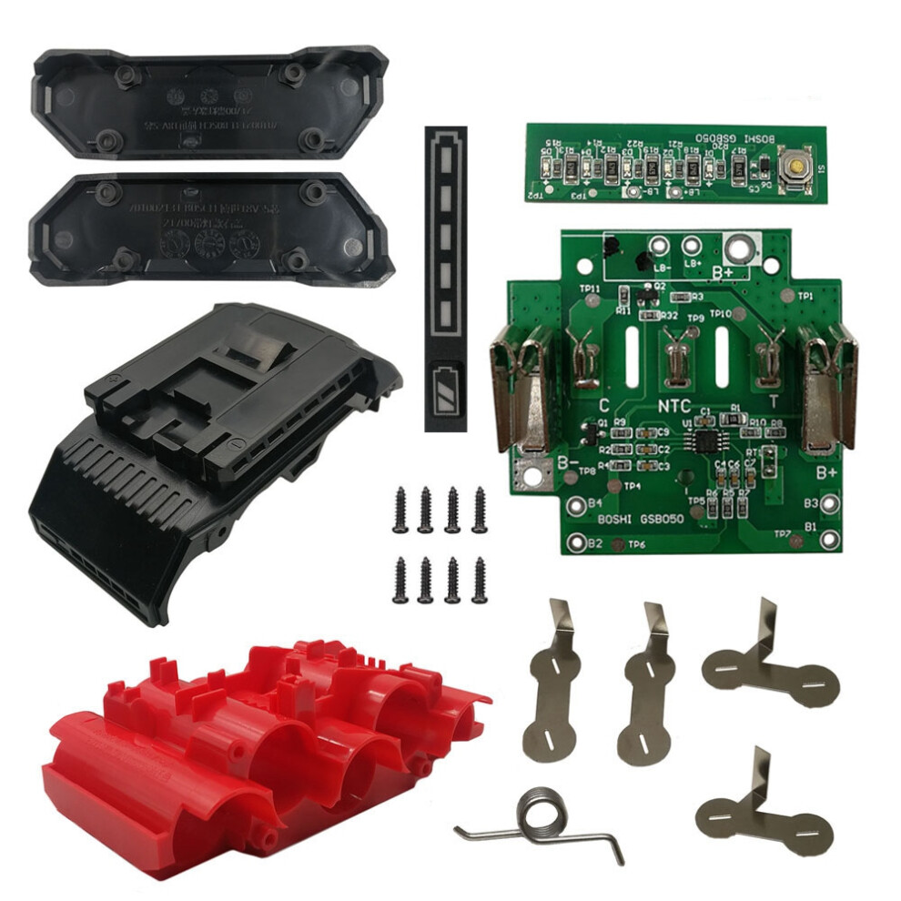 5 x 21700 BAT618 5 Core Li-Ion Battery Case PCB Charging Protection ...