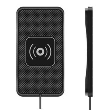 Wireless Car Charger,10W for Fast Charging Non-Slip Shockproof Silicone Pad Mat Phone Holder Mount for 12 /12 Pro