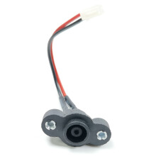 For  ES1 ES2 ES3 ES4 Electric Scooter Controller Charging Port Power Cord Port Built-in Battery Charging Port