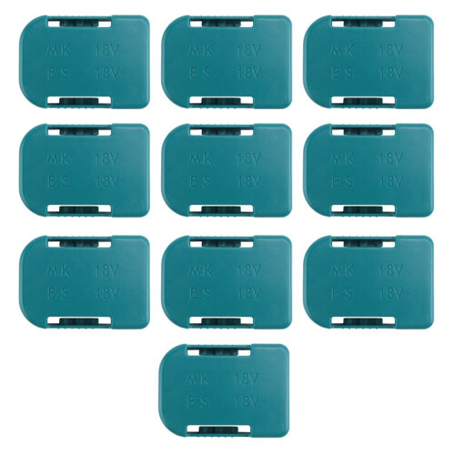 10Pcs Battery Storage Rack Battery Holder Case for  18V Fixing Devices()