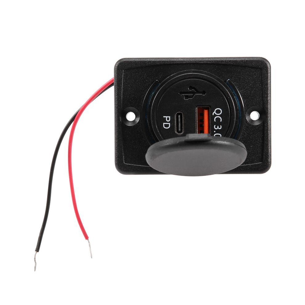 Car Charger Socket 18W And Qc 3.0 Usb Quick Charge Socket Quick Charge 3.0 Qc 3.0 For Car Boat Marine Rv Mobile 6031977034792