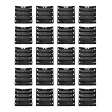20Pcs Battery Holder Box Case Black for 4X 13.7V 18650 Battery