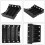 20Pcs Battery Holder Box Case Black for 4X 13.7V 18650 Battery 7