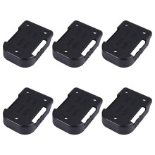 6 Pack Batterie Halterungen für  18-V Batterien, Auch für  18-V Batterie Halterungen/Gürtel Clip, Wand Batterie Halterung