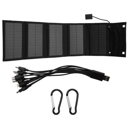 12W Foldable USB Solar Panel Solar Cell Portable Folding Waterproof Solar Panel Charger for Mobile Phone Camping Hiking