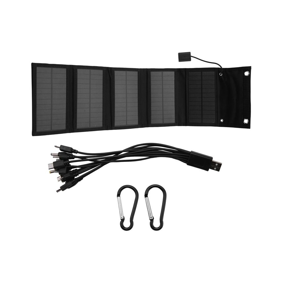 12W Foldable Usb Solar Panel Solar Cell Portable Folding Waterproof Solar Panel Charger For Mobile Phone Camping Hiking 6132829050035
