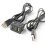 150CM Car Dash Flush Mount 2 USB Port Panel Auto Boat Dual USB-TAPYC Extension Cable Adapter for 8