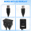 150CM Car Dash Flush Mount 2 USB Port Panel Auto Boat Dual USB-TAPYC Extension Cable Adapter for 3