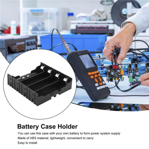 20Pcs Battery Holder Box Case Black for 4X 13.7V 18650 Battery 1