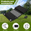 12W Foldable USB Solar Panel Solar Cell Portable Folding Waterproof Solar Panel Charger for Mobile Phone Camping Hiking 10
