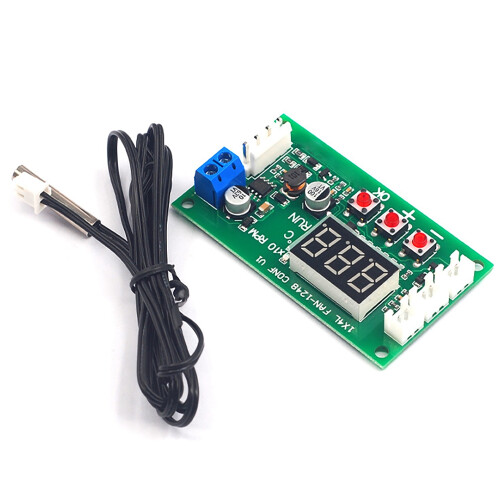 DC12-48V Digital Four-Wire PWM Fan Temperature Controller Module 5A 2