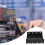 20Pcs Battery Holder Box Case Black for 4X 13.7V 18650 Battery 4