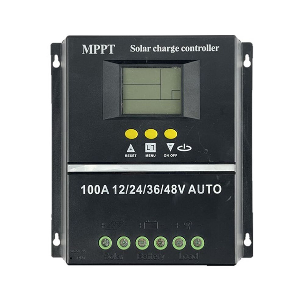 Pwm 100A 12V 24V 36V 48V Auto Solar Panel Charge Controller Solar Pv Battery Charger With Lcd Mppt Solar Controller 6032199797113