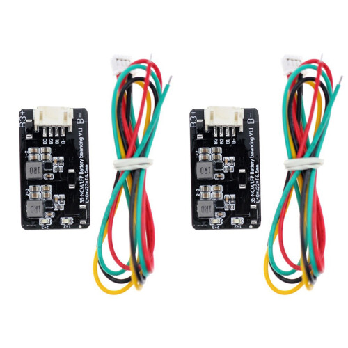 2PCS 1.2A 3S Active Equalizer Balancer Equalizer Module Li-Ion Lifepo4 Lithium Battery Active Balancer BMS