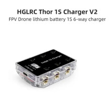 1S Charger V2 6 Port Max 65W for PH2.0 MX2.0 A30 BT2.0 Plug 4.2V 4.35V LIHV 1S LiPo Battery