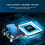 Low Voltage Cutoff,  6V-60V Low Voltage Protector Disconnect  Discharge Protector for Lead Acid Lithium Battery 7