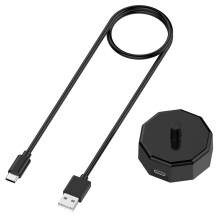 Wire Charger Dock Base USB C Magnetic Charging Cord for Electric Toothbrush Quick Charging Cable Black
