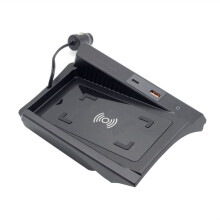 Car Phone Wireless Charger for X-Trail Rogue 2021-2023 Qashqai 2019-2023, 15W Fast Charging Panel Adapter