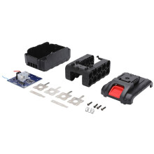 21V Li-Ion Battery Case Kit Battery Pack Accessories with Circuit Board for 18650 Battery Cell Power Tools Accessories