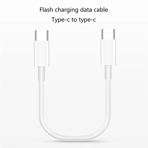 20cm Short Type Cable USB to TypeC Fast Data  for Phone Cellphone Tablet Charging 1