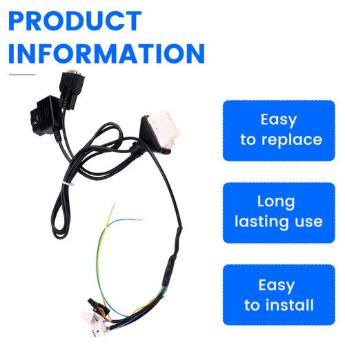Cable 4A 8A BA  Key Program Cable 16pin OBD Cable for Autel OBDSTAR K518 Xhorse Key Tool  for 1