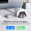RGB-LED-Dual-Controller-Ladegerät für PS5/Slim Wireless DualSense-Controller-Joystick-Gamepad-Ladestation 9