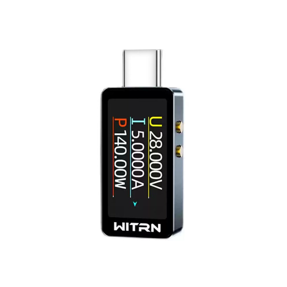 Witrn Cc1 Usb Voltage & Current Meter Tester, Pd3.1 Digital Display, 28V Type-C Power Meter 6132701793159