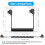 D-TAP Dual  Adapter Cable for V-Port Cameras, B-Type, 12V-24V High Current for Various Camera Models 6