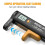 Digital Battery Tester LCD Display AA/AAA/C/D/N/9V/1.5V Button Cell Battery Capacity Check Detector 7