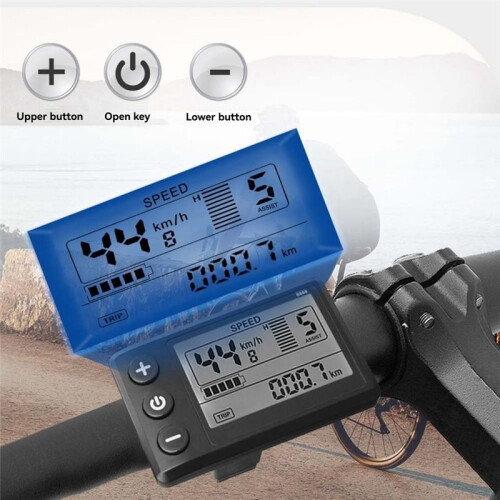 Three Mode Ebike Sine Wave Controller 36V/48V/52V 40A with S866 LCD Display SM Connector for 2000W Ebike 2