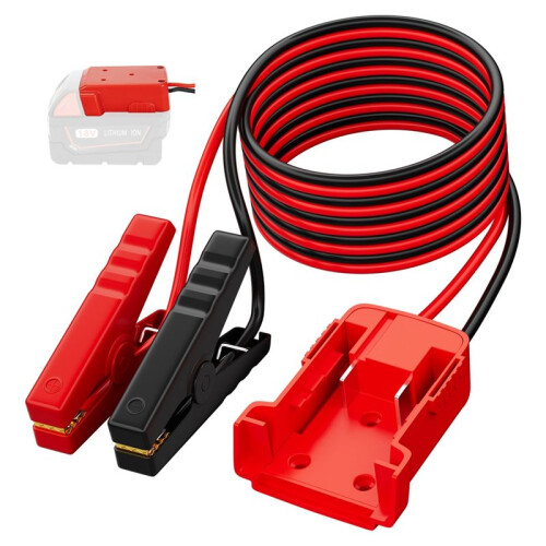 For  Lithium Battery DIY to 2.1DC  Power Socket Lithium Battery Output Adapter 1