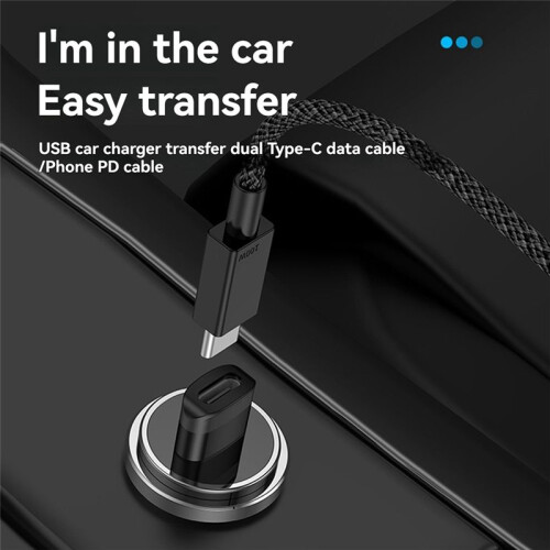 USB 3.0 to Type C Adapter 10Gbps Data Transmission Fast Charging Adapter for  15   Accessories Black 2