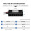 Three Mode Ebike Sine Wave Controller 24V/36V/48V with S866 LCD Display Waterproof Connector 30A for 1000W Ebike 2