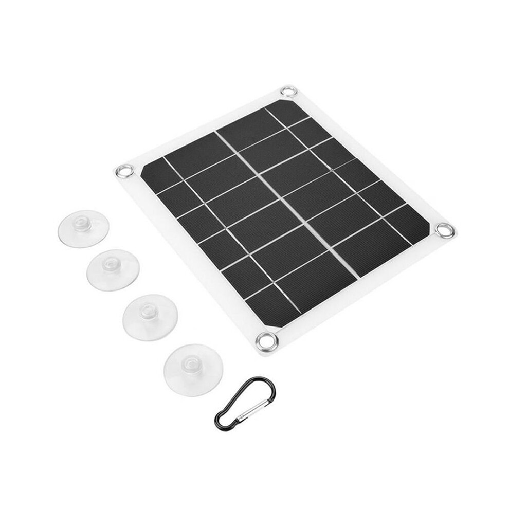 10W Portable Solar Panel With Dual Usb 5V 2A, Solar Cell Board For Car, Phone Charging & Outdoor Camping 6033533253210