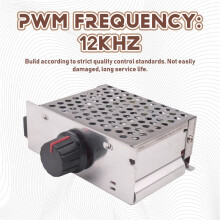 7-70V 30A PWM -Motorsnelheidsregelaar, Schakelaar, 12V 24V 36V 48V met 30 Ampère Zekering