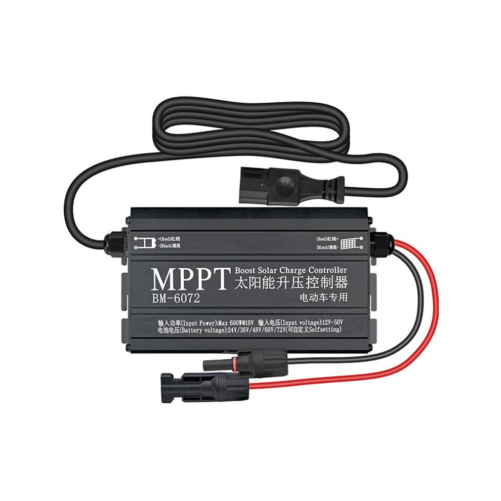 600W Solar Boost Charge Controller Mppt Electric Car Charging Voltage Regulator For 24V 36V 48V 60V 72V Battery 6032010315991