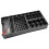 Battery Storage Organizer Holder with Tester Battery Case Box Holders with Battery Checker for AAA AA C D 9V 2
